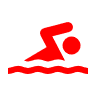icon of swimmer